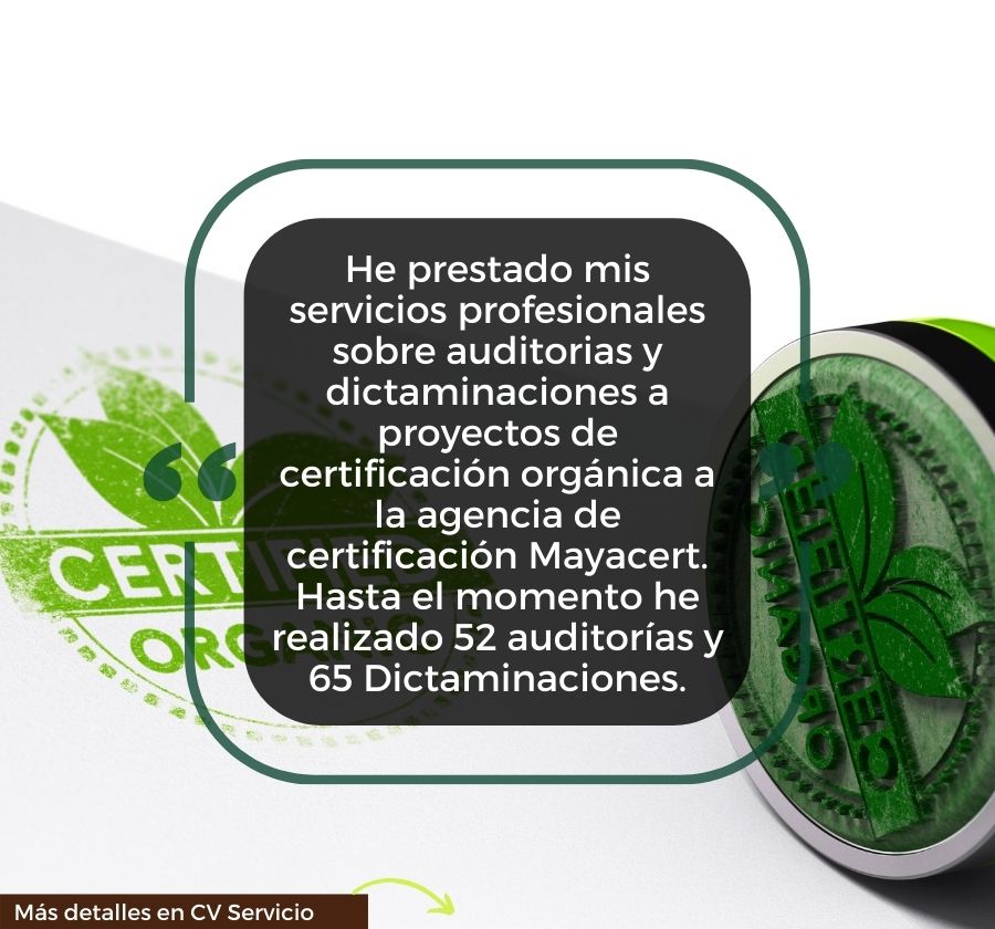 Certificación organica